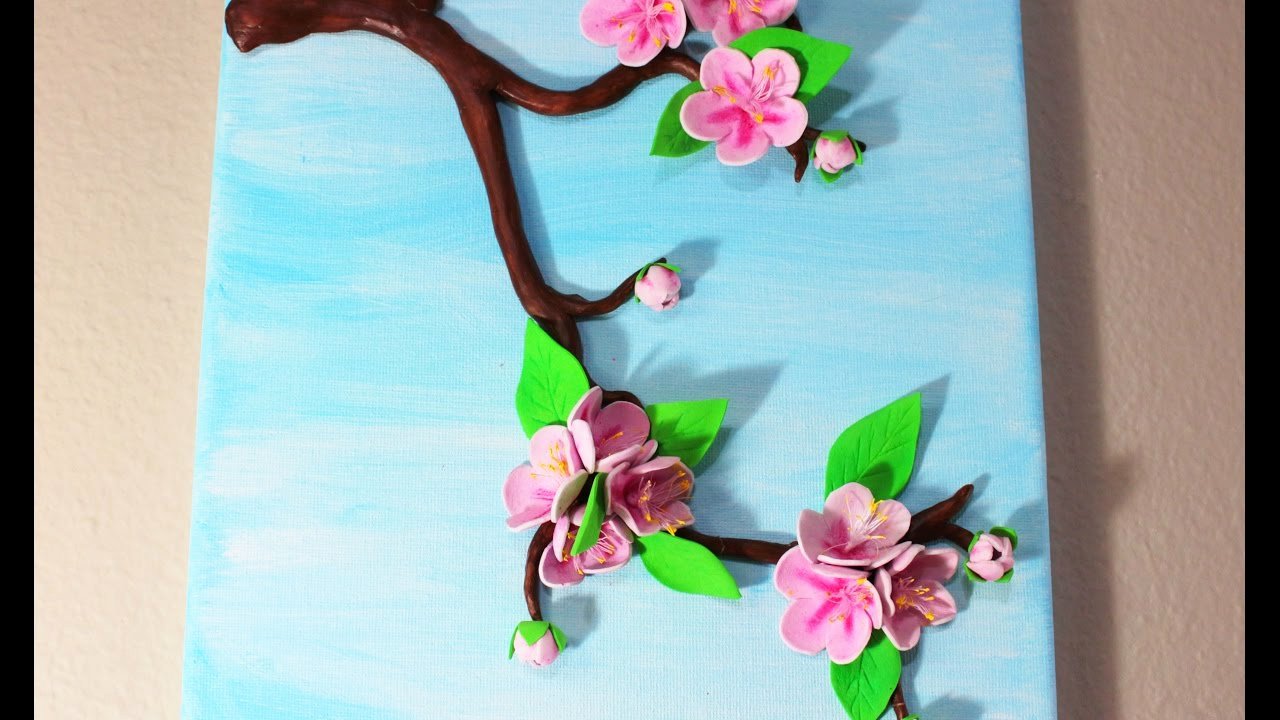 3d Paintings On Canvas Elegant Sakura Cherry Blossom 3d Canvas Art Spring Crafts Home Decor