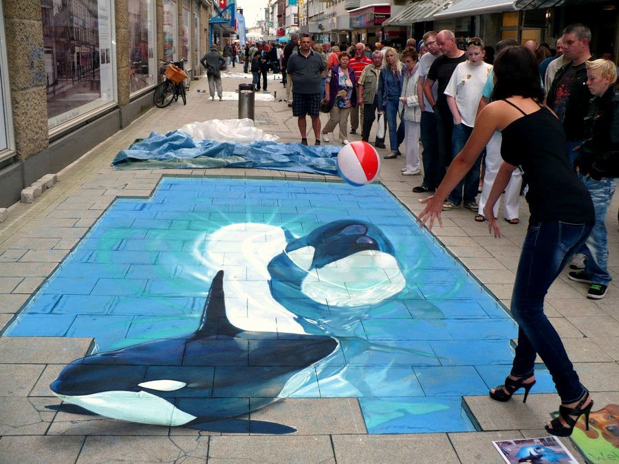3d Paintings On Canvas Luxury 100 Amazing Street Art Paintings with 3d Effects