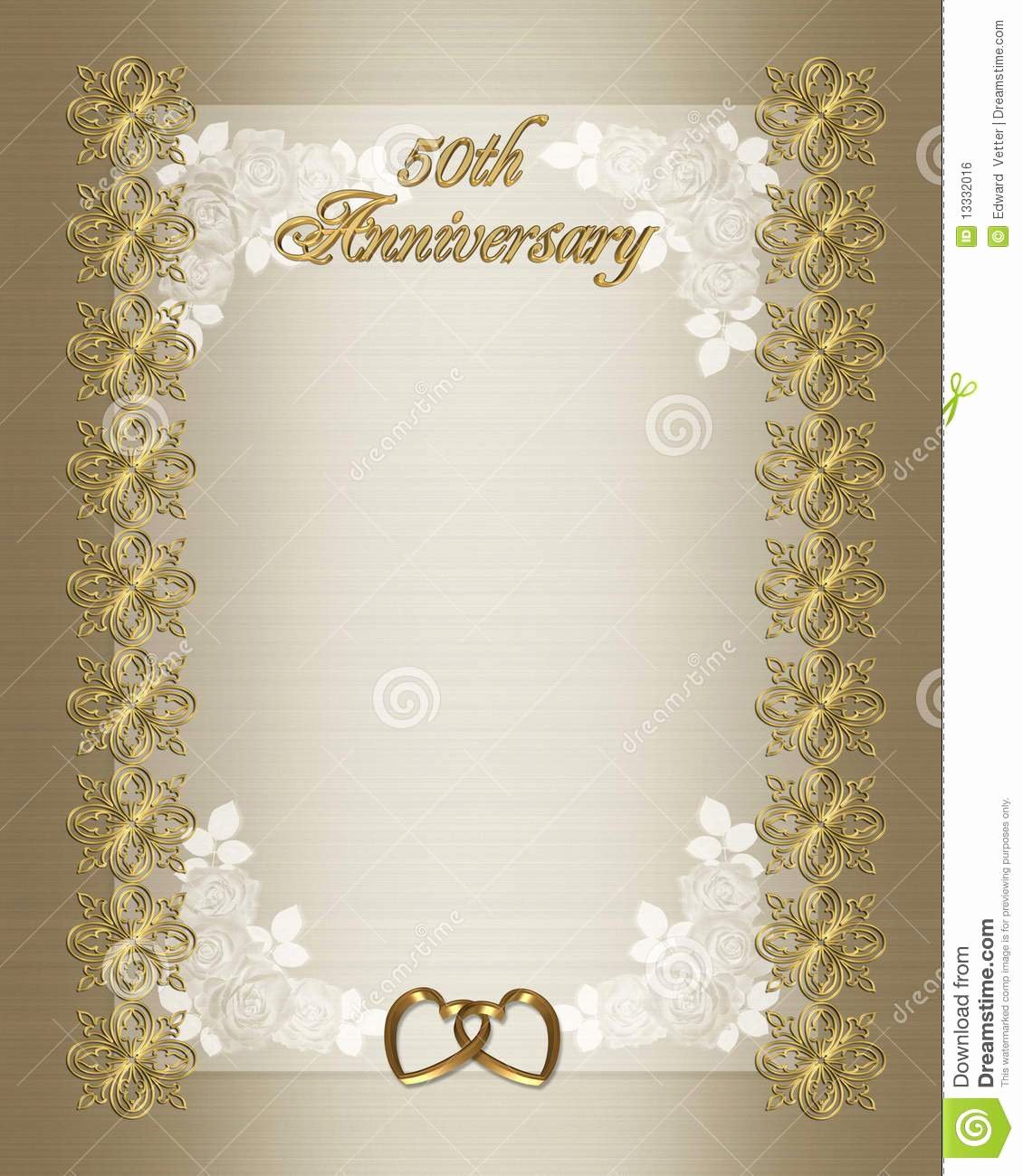 50th Wedding Anniversary Invitations Templates Beautiful 28 Of 40th Anniversary Borders Free Downloadable Template
