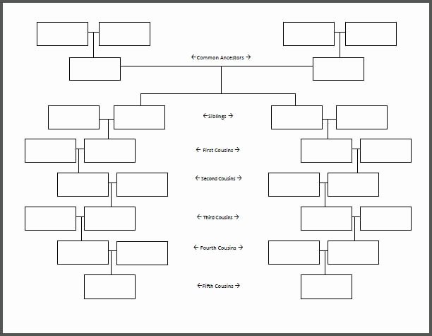8 Generation Family Tree Template Best Of Free Family Tree Charts