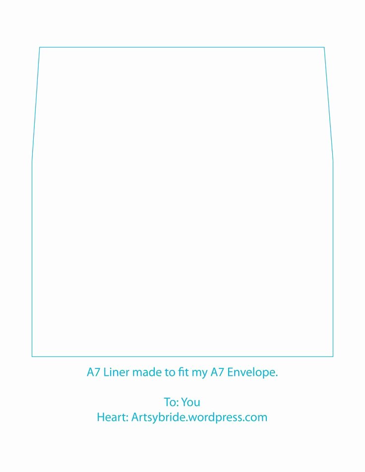 A7 Envelope Template Word Best Of A7 Envelope Template