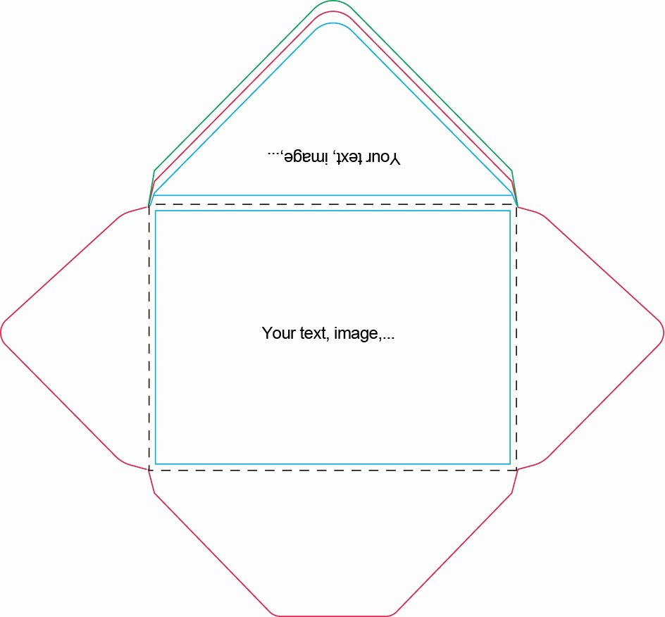 A7 Envelope Template Word Luxury A7 Envelope Template
