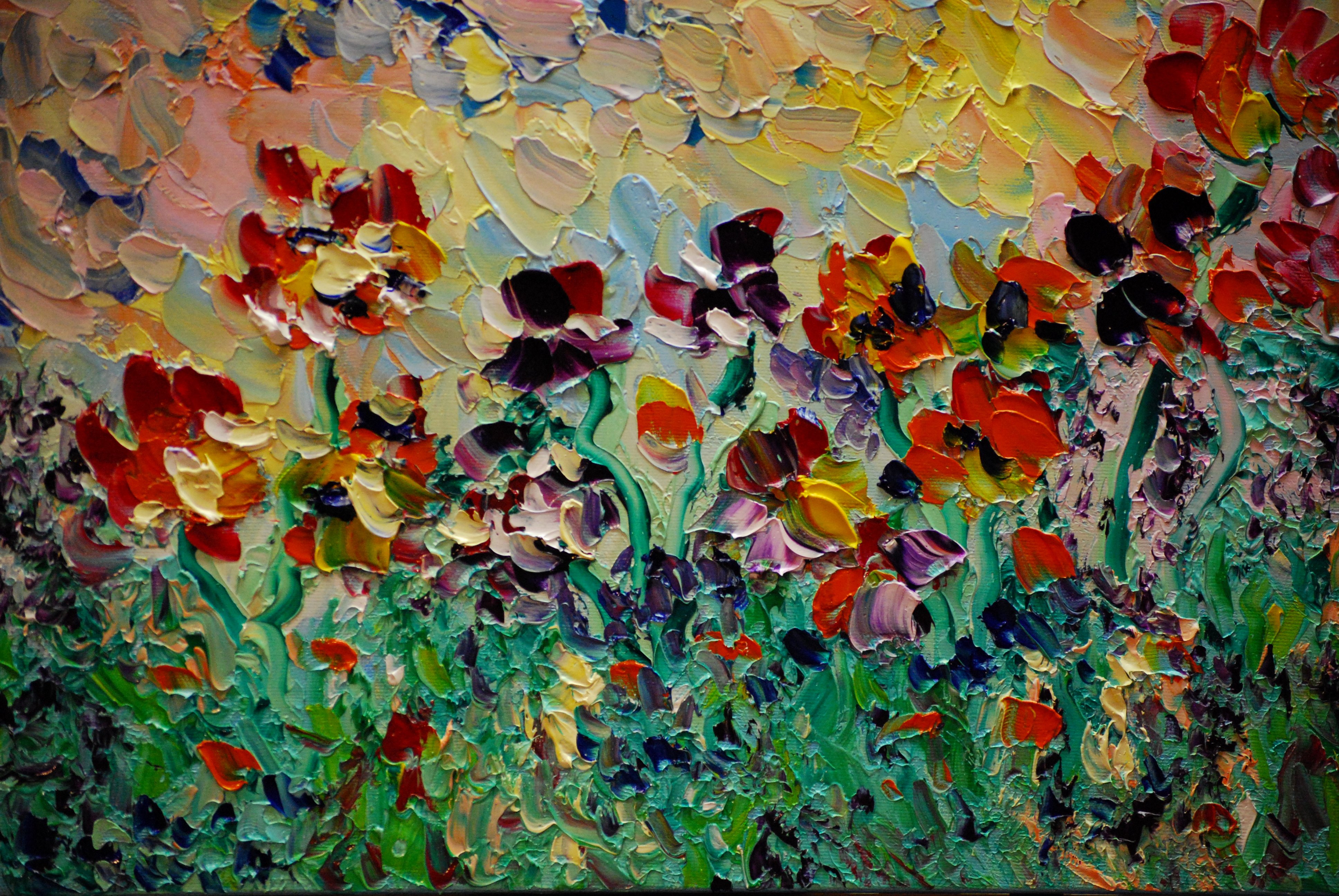 Abstract Painting Of Flowers Inspirational Inspiration Everywhere… Aweninspirationsarw