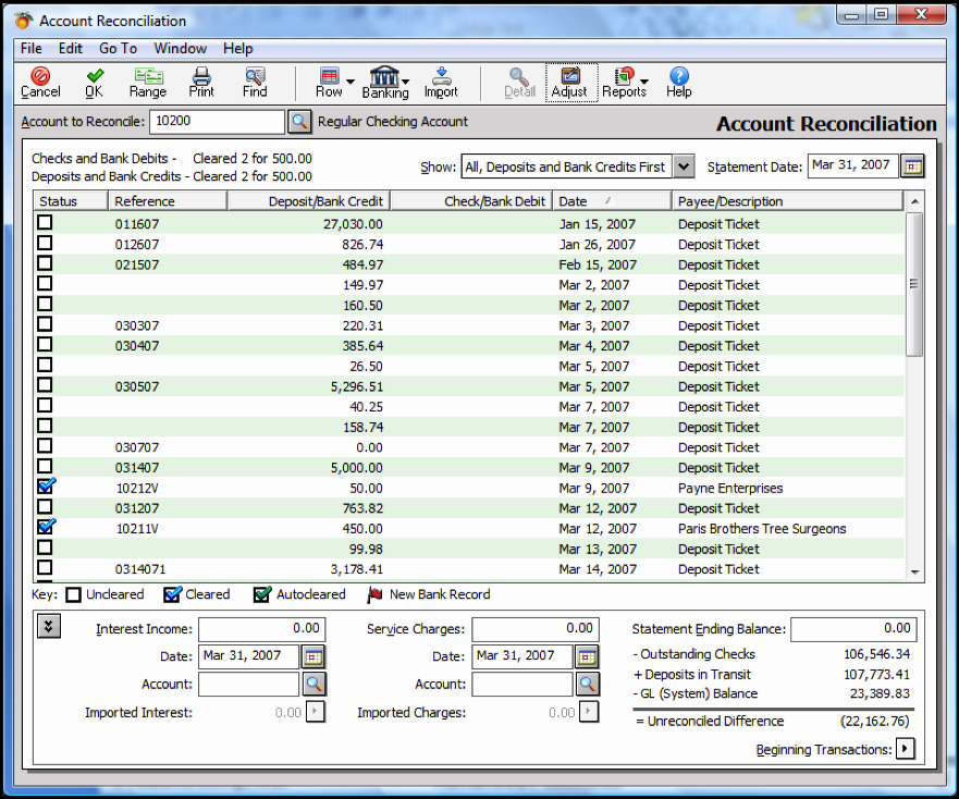 Account Reconciliation Template Excel Luxury Account Reconciliation In Peachtree Tutorial