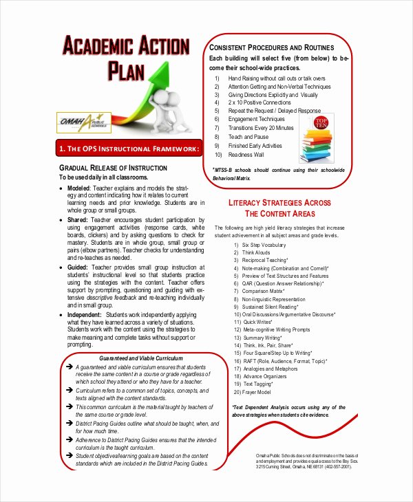Action Plan Template for Students Beautiful Student Action Plan Template 9 Free Word Pdf format Download