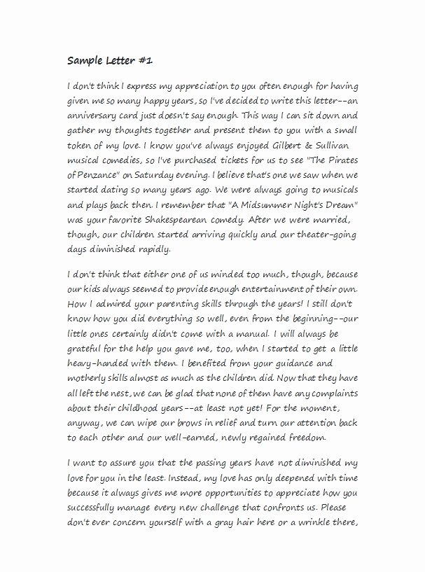 Anniversary Letter for Boyfriend Inspirational 50 Romantic Anniversary Letters for Him or Her Template Lab