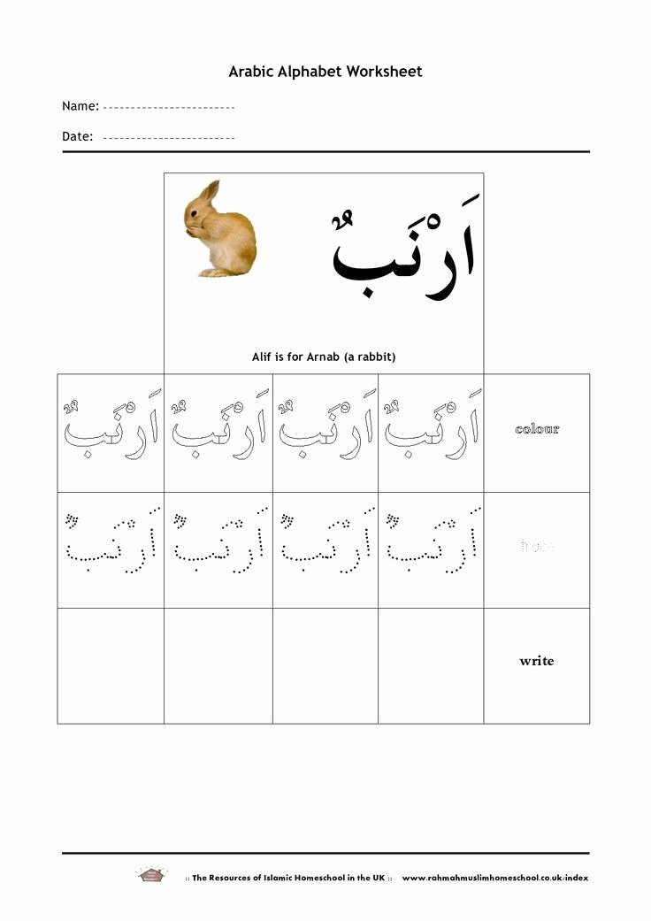 Arabic Alphabet Worksheets Printable Best Of Arabic Worksheets for Kids لغتي عربيه