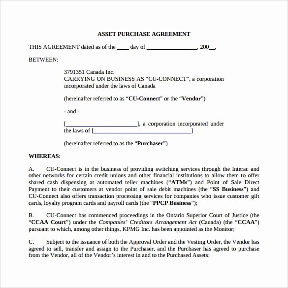 Asset Purchase Agreement Pdf Luxury asset Purchase Agreement 13 Download Documents In Pdf Word