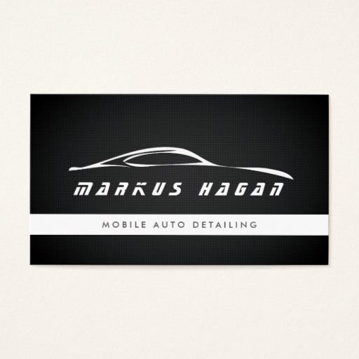 auto sales business cards