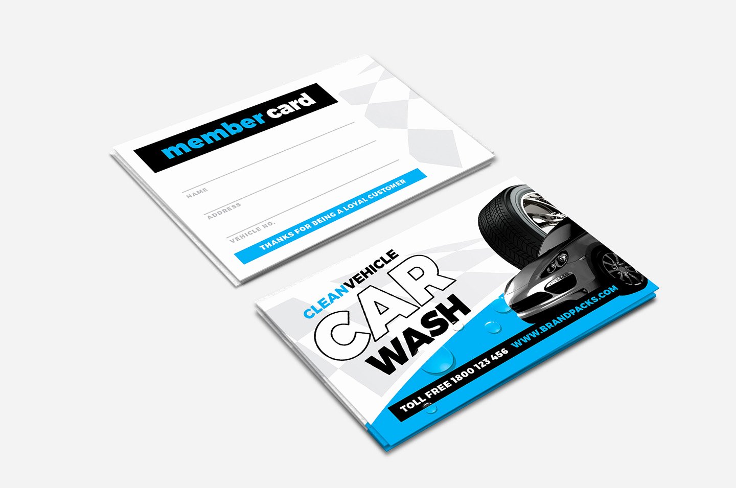 Auto Detailing Business Card Fresh Car Wash Business Card Template In Psd Ai &amp; Vector Brandpacks