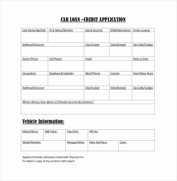Automobile Credit Application form Beautiful Credit Application Template 33 Examples In Pdf Word Google Docs Apple Pages