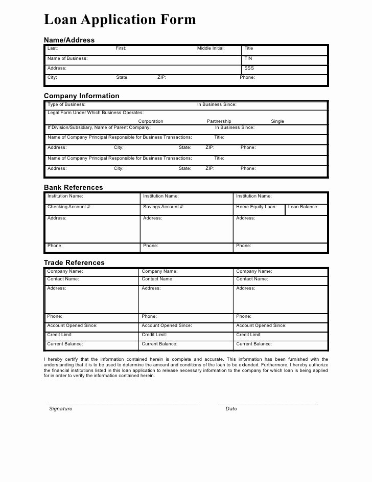 Automobile Credit Application form New Loan Application form