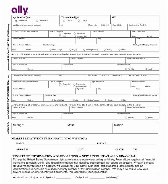 Automotive Credit Application form Lovely Credit Application Template 33 Examples In Pdf Word Google Docs Apple Pages