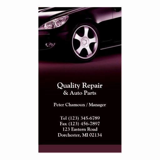Automotive Repair Business Cards Best Of Auto Repair Business Card