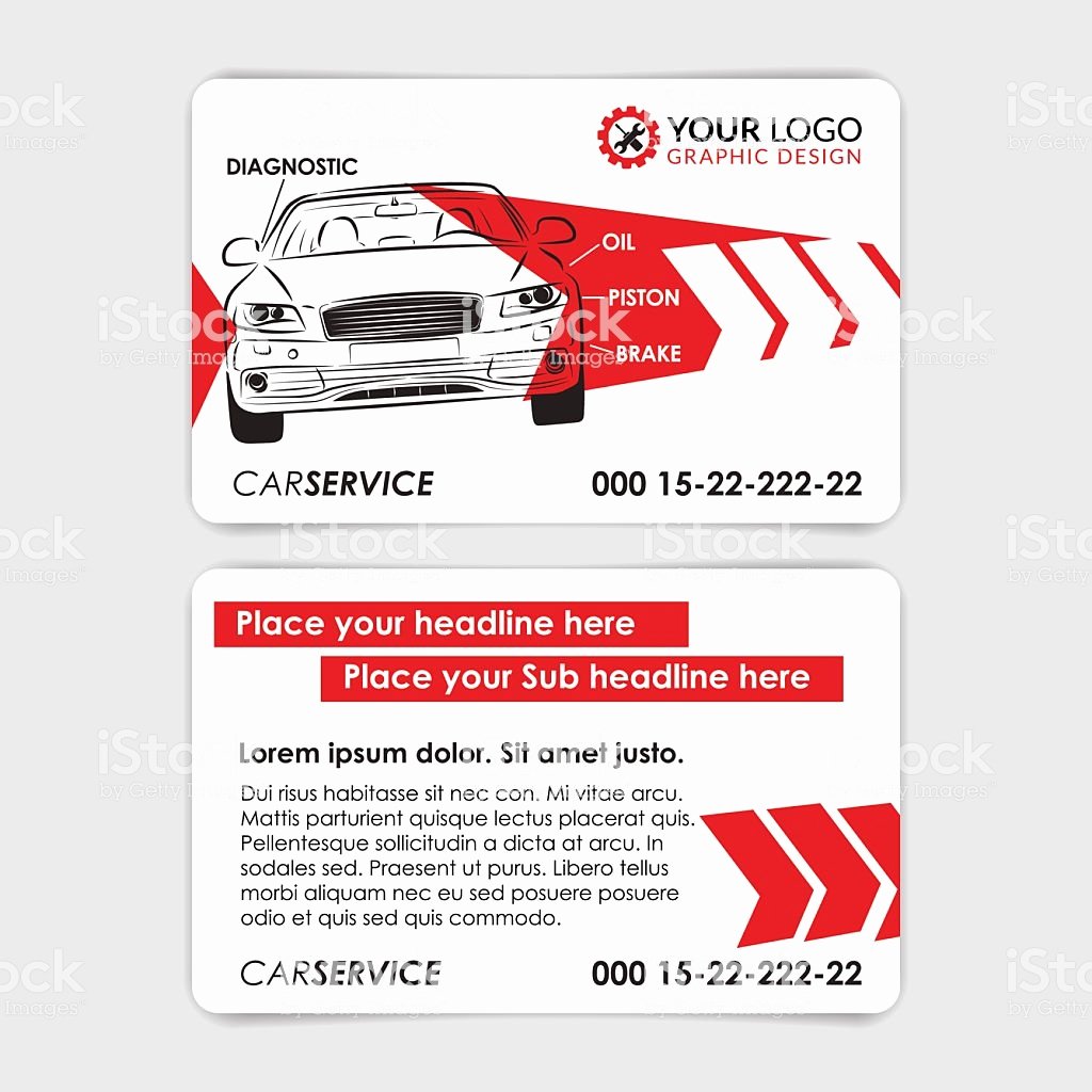 Automotive Repair Business Cards Fresh Auto Repair Business Card Template Create Your Own