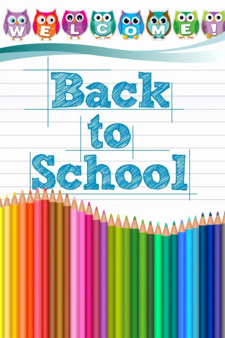 Back to School Flyer Template Awesome Back to School Template