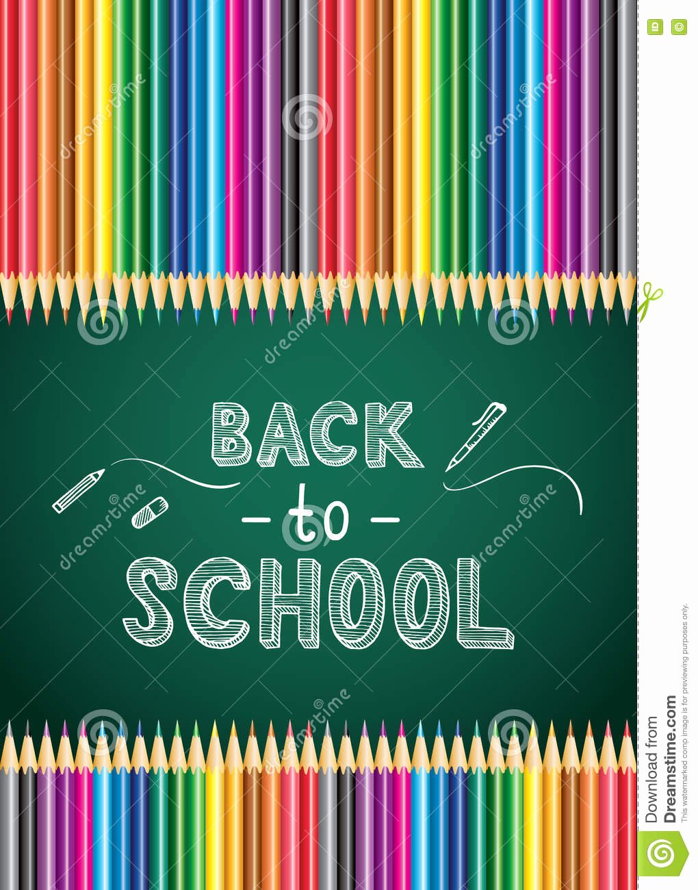 Back to School Flyer Template Best Of Back to School Poster with Color Pencil School Poster Vector Template for Poster Flyer