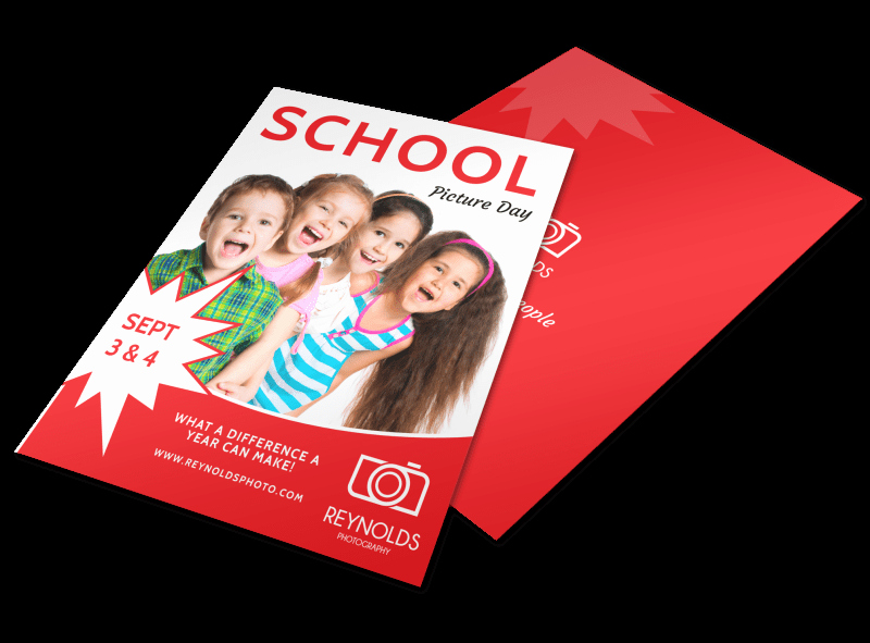 Back to School Flyer Template Luxury Back to School Picture Day Flyer Template