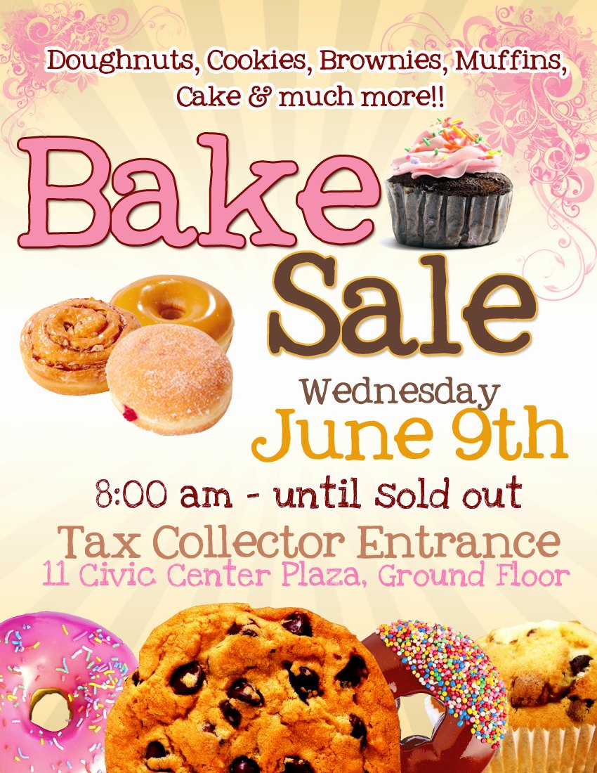 Bake Sale Flyer Template Word Fresh Pretty Witty Designs some Flyers