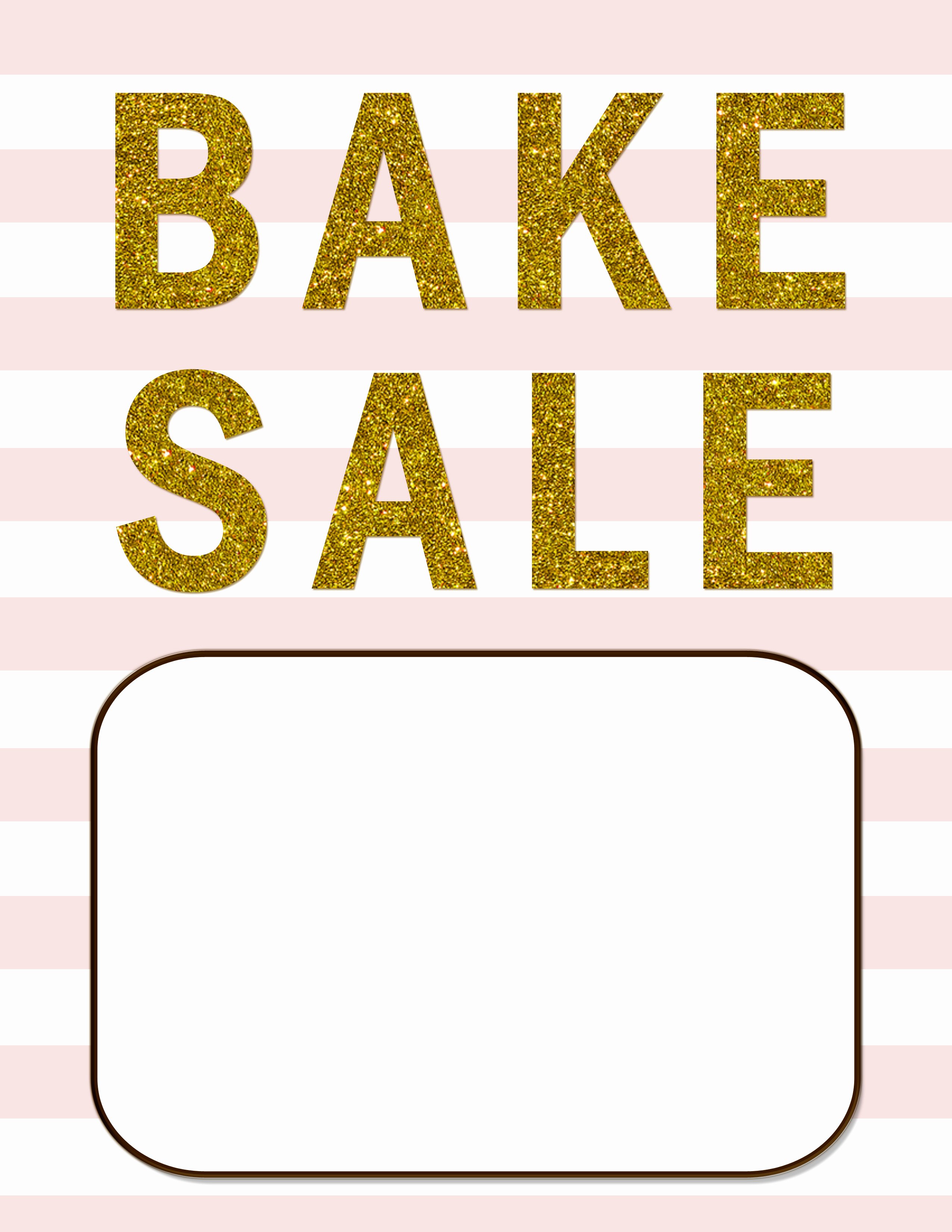 Bake Sale Flyer Templates Free Unique Bake Sale Flyers – Free Flyer Designs