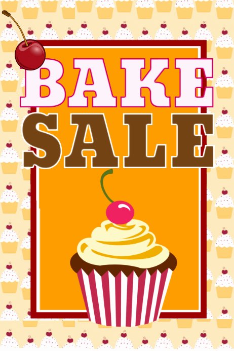 Bake Sale Flyers Templates Free Elegant Bake Sale Template