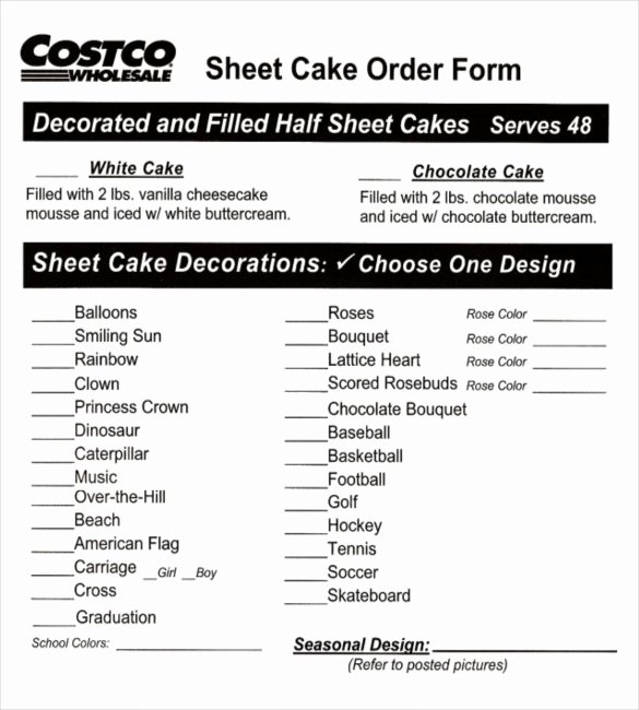 Bakery order forms Template Inspirational 21 Bakery order Templates Ai Ms Excel Ms Word