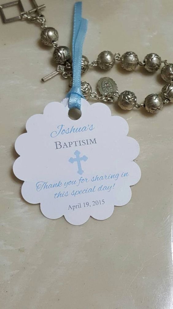 Baptism Thank You Tags Luxury Personalized Favor Tags 2 Baptism Tags Thank You Tags Favor Tags Gift Tags Boy Baptism