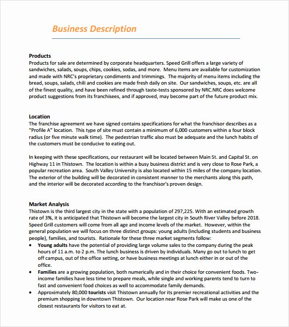 Bar Business Plan Pdf Unique Free 20 Sample Restaurant Business Plan Templates In Google Docs Ms Word Pages