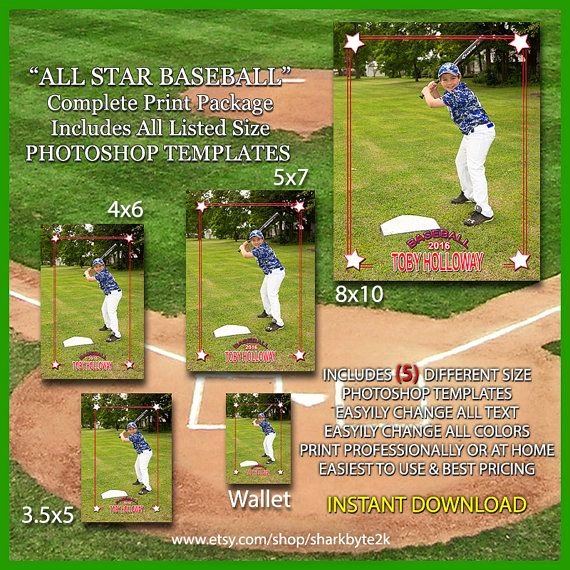 Baseball Card Template Photoshop Luxury 17 Best Images About Baseball Card Templates On Pinterest