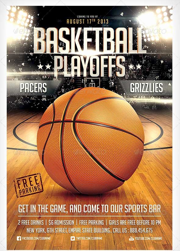 Basketball Flyer Template Free Unique 15 Basketball Flyer Templates Excel Pdf formats