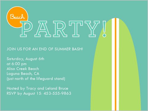 Beach Birthday Party Invitations Fresh Dude Beach Surprise Party Invitations