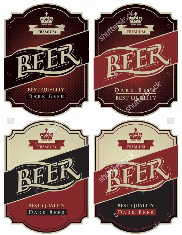 Beer Label Template Word Beautiful 27 Beer Label Templates – Free Sample Example format Download for Beer Label Template