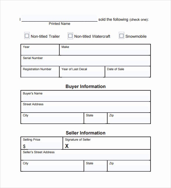 Bill Of Sale for Equipment Unique Sample Equipment Bill Of Sale Template 6 Free Document Pdf Word