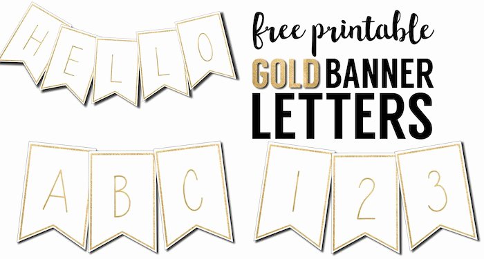 Birthday Banner Template Free Luxury Free Printable Banner Letters Templates Paper Trail Design