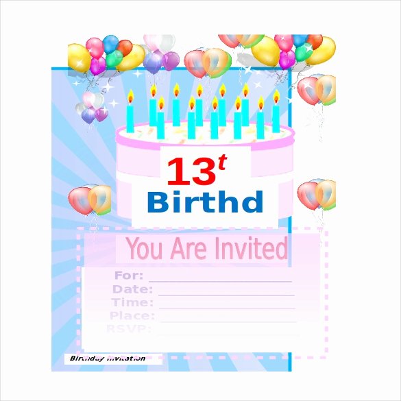 Birthday Card Template Word Inspirational 18 Ms Word format Birthday Templates Free Download