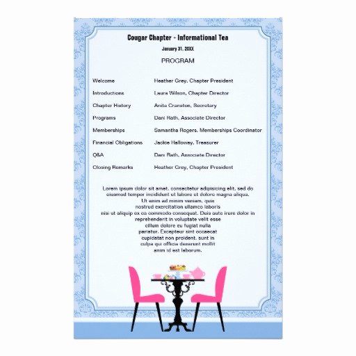 Birthday Party Program Outline Awesome 13 Best S Of Printable Birthday Party Program Template Birthday Party Program Template