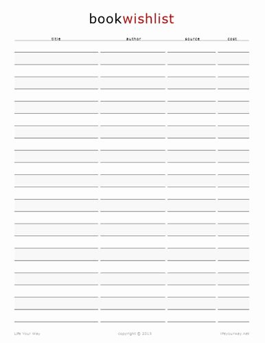 Birthday Wish List Template Awesome Pin On Printables