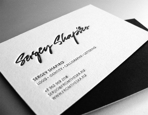 Black and White Business Cards Inspirational 50 Beautiful Black and White Business Cards Crazyleaf Design Blog