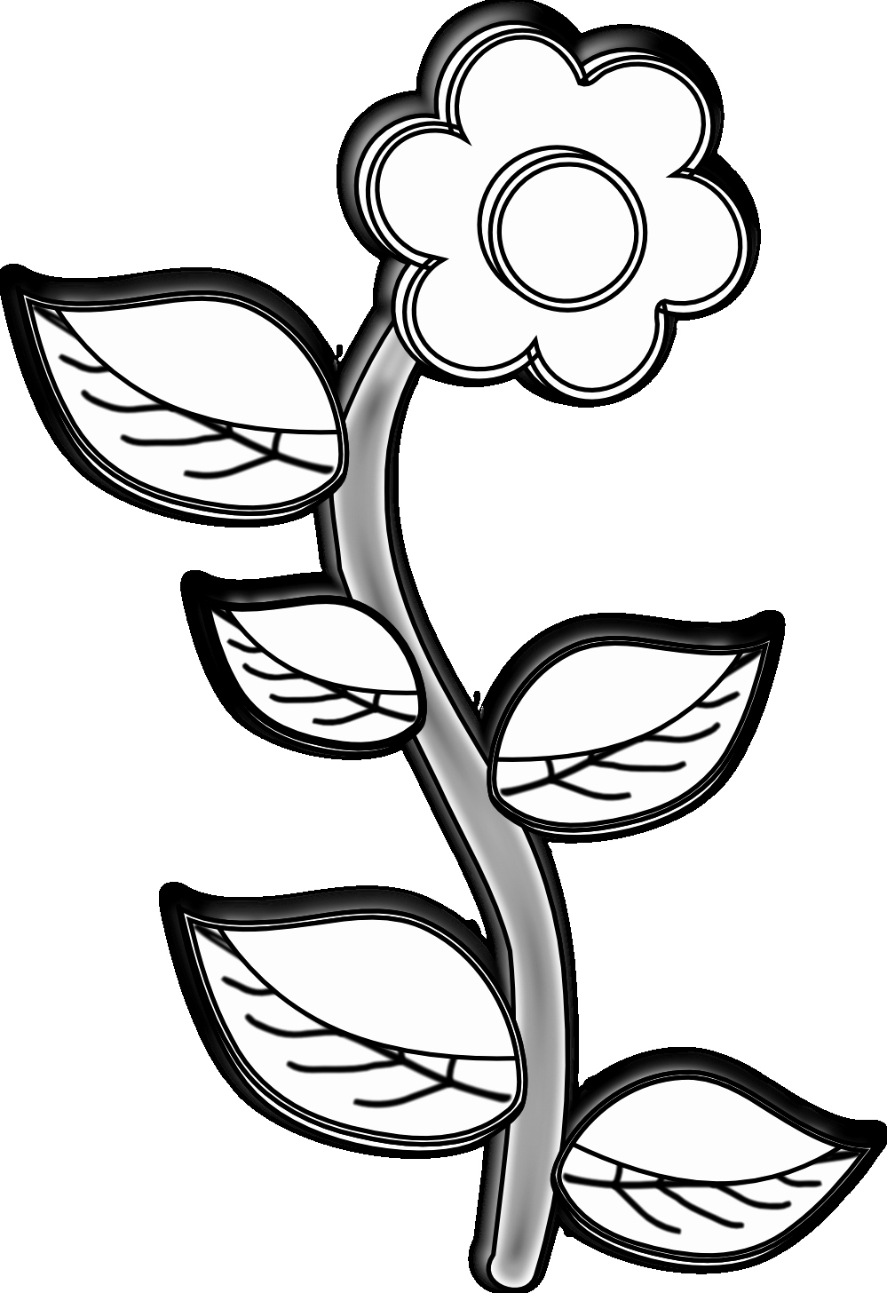 Black and White Flower Drawings Best Of Free Flower Drawings Download Free Clip Art Free Clip Art On Clipart Library
