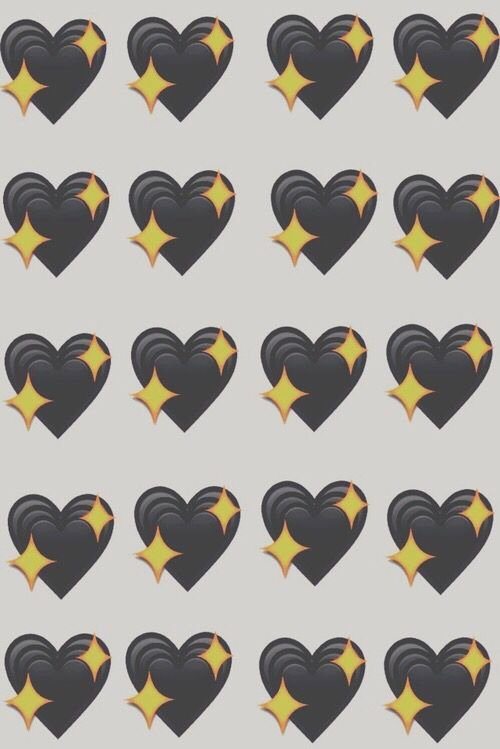 Black Middle Finger Emoji New Black Heart Emoji Background Emojis Pinterest