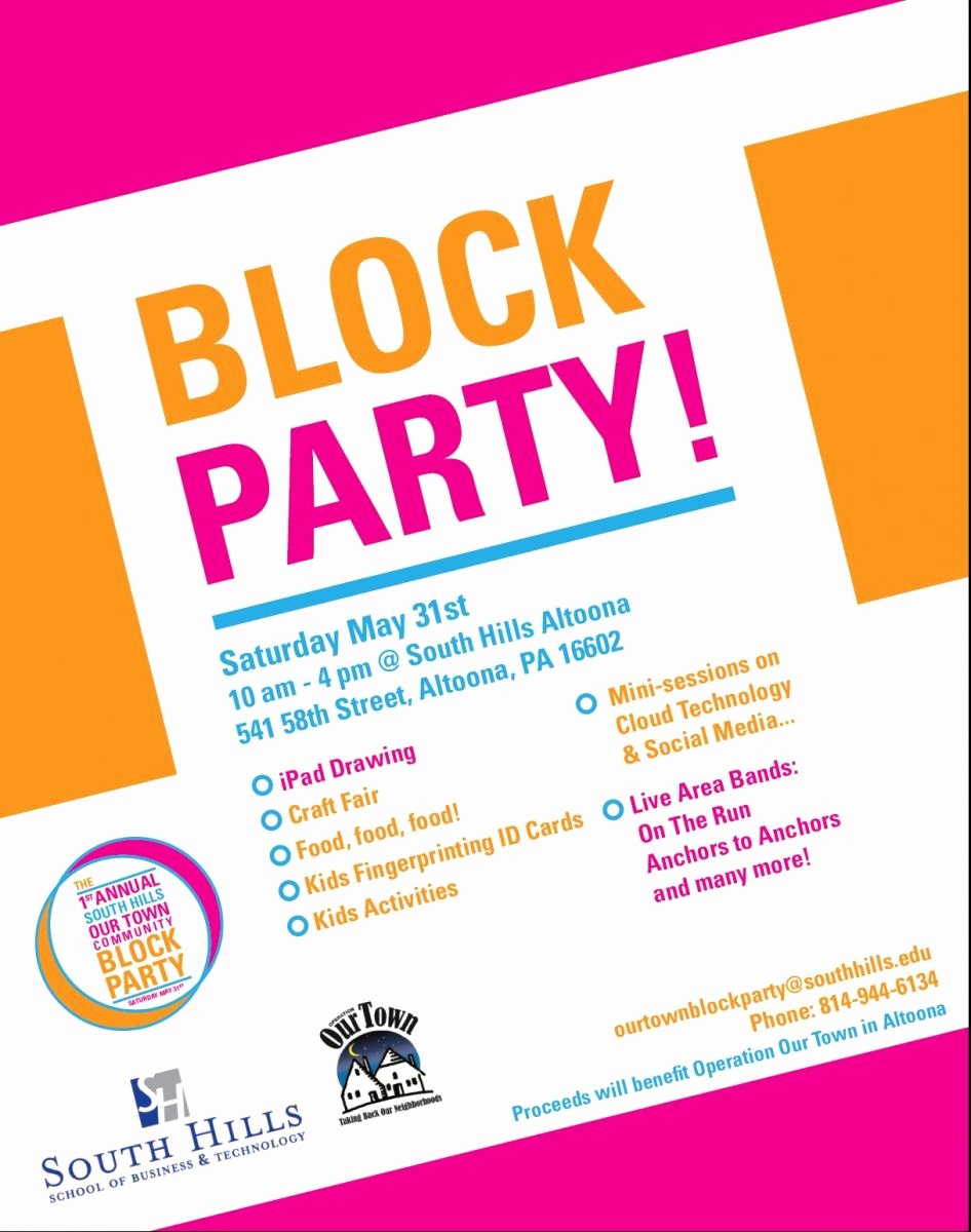 Block Party Flyer Templates Free New Munity Block Party May 31