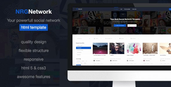 Bootstrap social Network Template Lovely Nrgnetwork – Your Powerful social Network Template Free Download Free after Effects Template