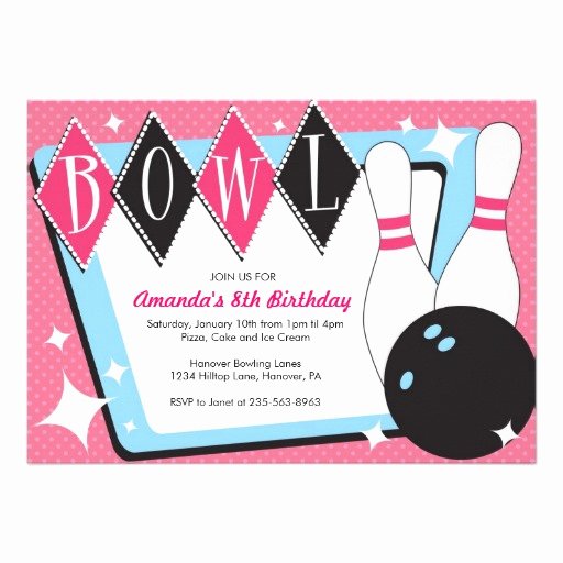 Bowling Party Invites Template Awesome Free Bowling Birthday Party Invitations Free Invitation