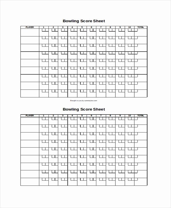 Bowling Scoring Sheet Excel Awesome Score Sheet Templates 26 Free Word Excel Pdf Document