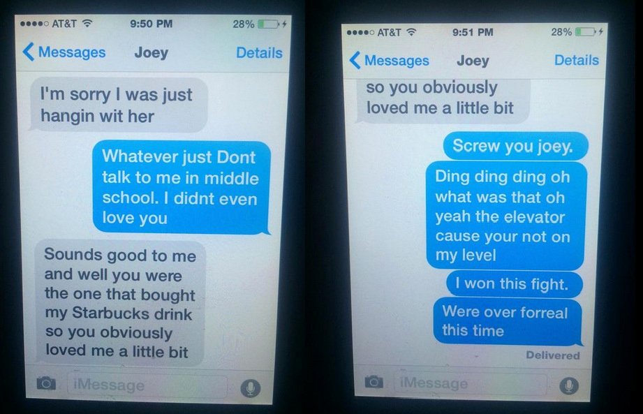 Break Up Letter to Boyfriend Unique the Lily Post 11 Year Old Girl Dumps Cheating Boyfriend Texts Goes Viral