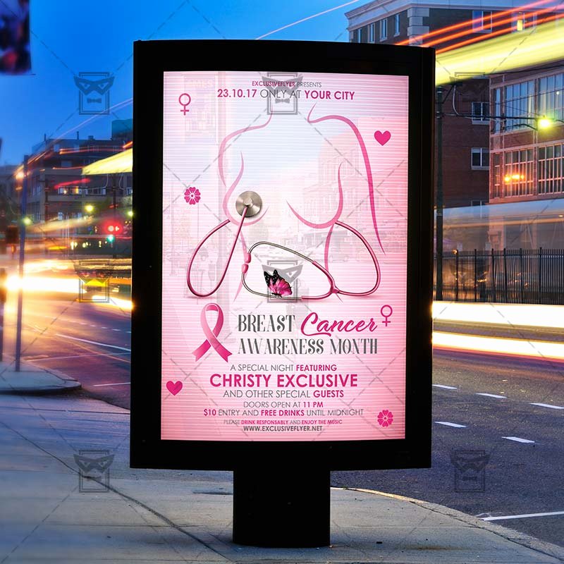Breast Cancer Flyer Template Awesome Breast Cancer Month – Munity A5 Flyer Template Exclsiveflyer