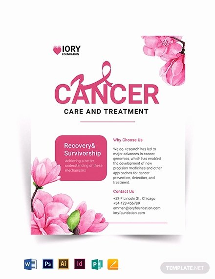 Breast Cancer Flyer Template Inspirational 21 Breast Cancer Flyer Templates &amp; Creatives Psd Ai Indesign