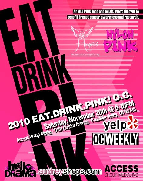 Breast Cancer Fundraiser Flyer Beautiful Dining Out In Oc Eat Drink Pink Fundraiser for Breast Cancer Research tomorrow Night