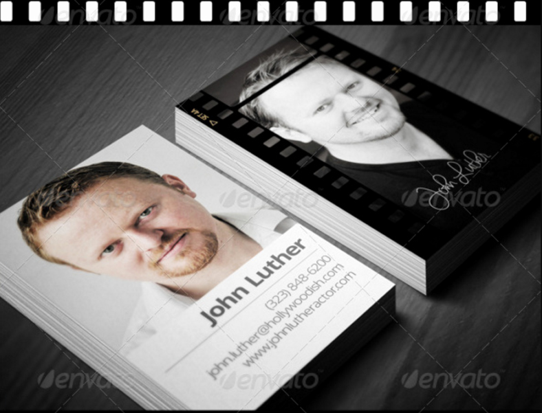 Business Cards for Actors Unique 15 Actor Business Card Templates Word Ai Psd