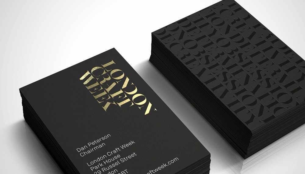 Business Cards for Crafters Fresh Brand New New Logo and Identity for London Craft Week by the Partners